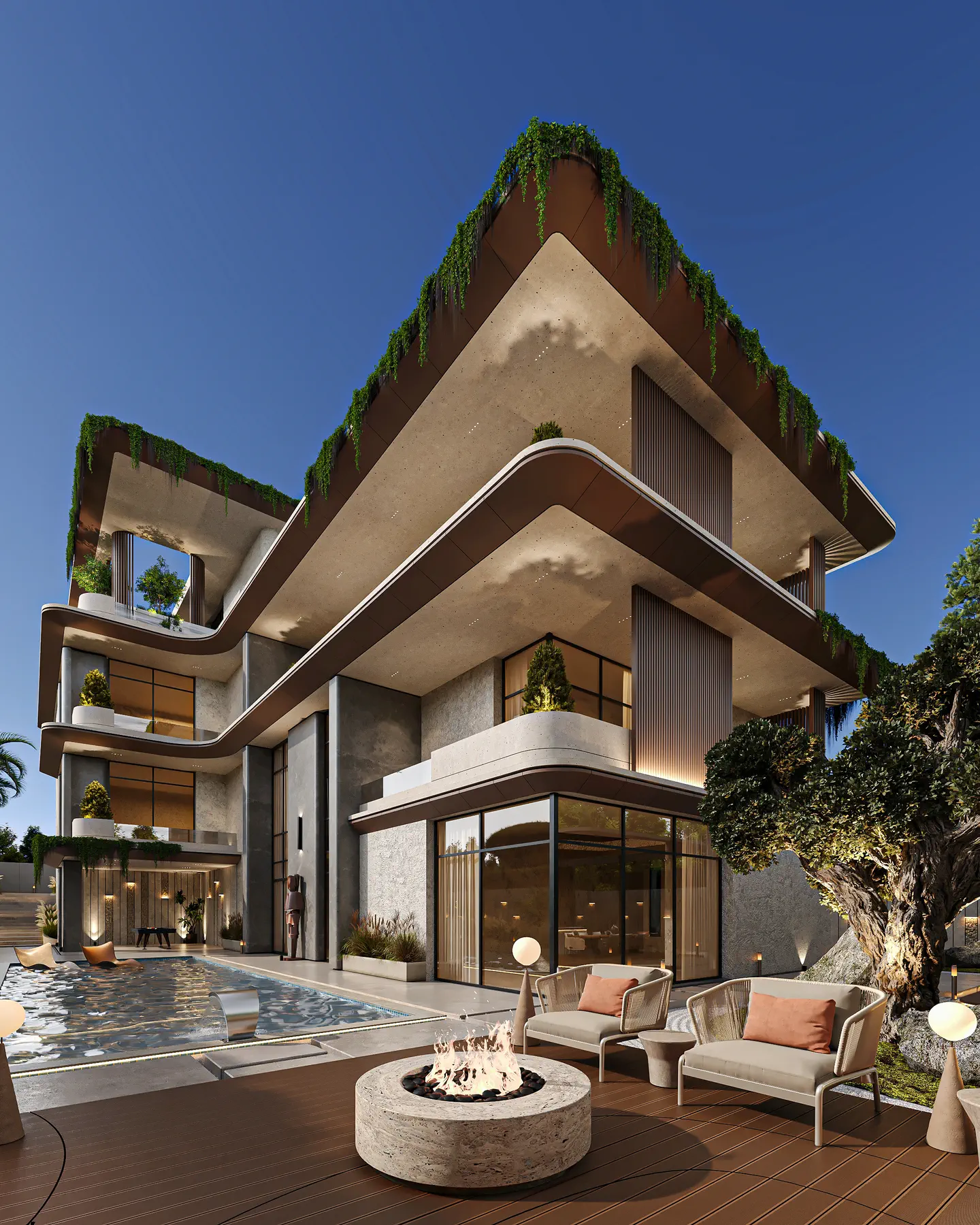 Amman Villa: Pool & Outdoor Living, view 3 of 3