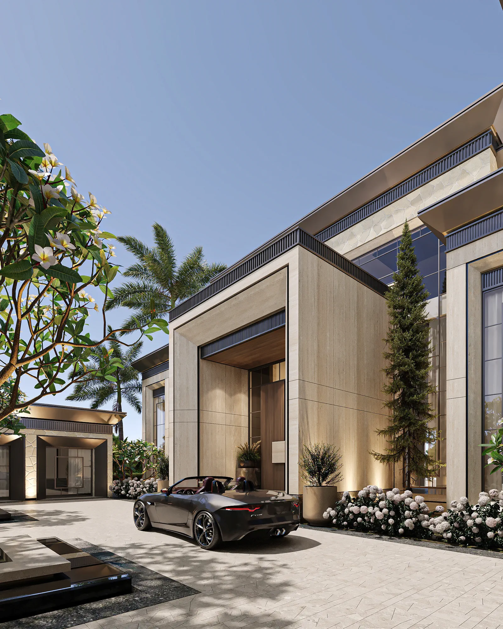 The Monolith Villa: architecture, Kuwait