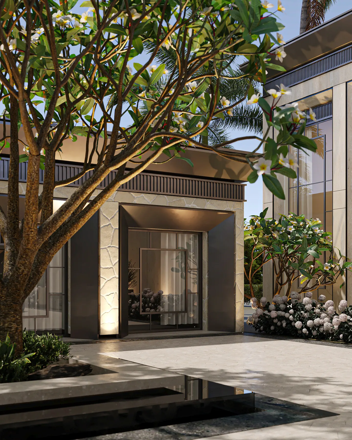The Monolith Villa: Main Entrance, view 3 of 3