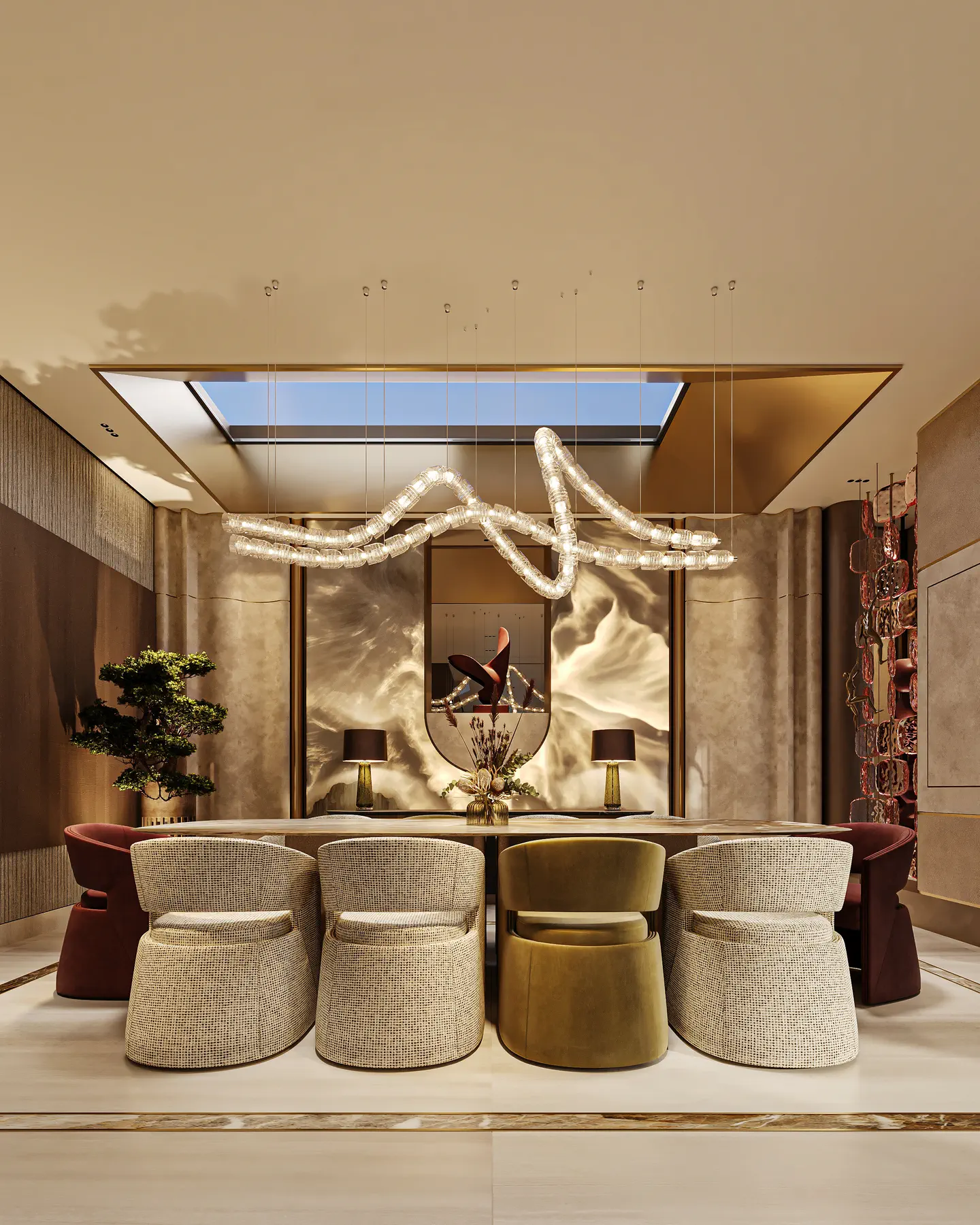 Dar Al-Najd Villa: Dining Area