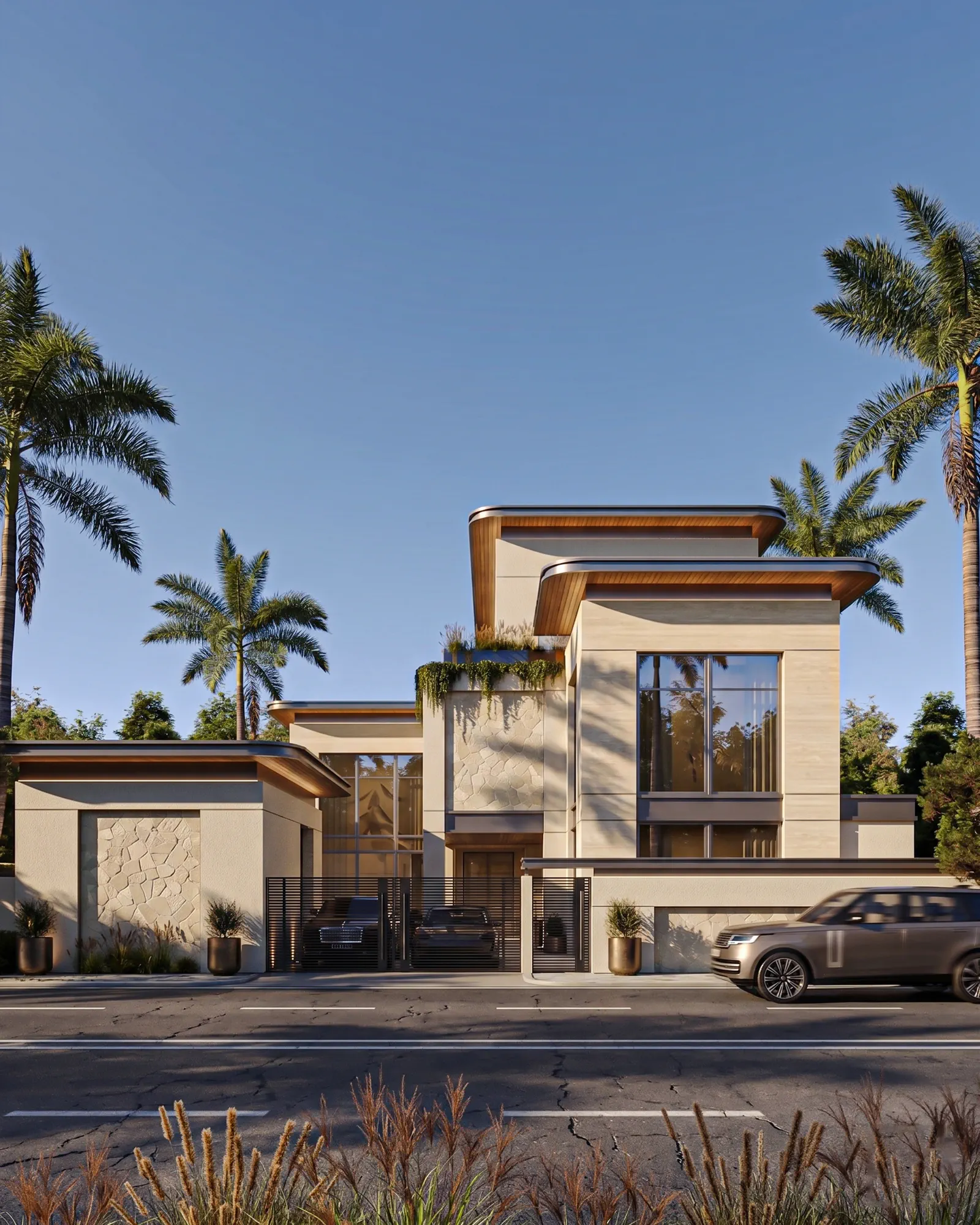 Al Malqa Villa: architecture, Al Malqa, Riyadh