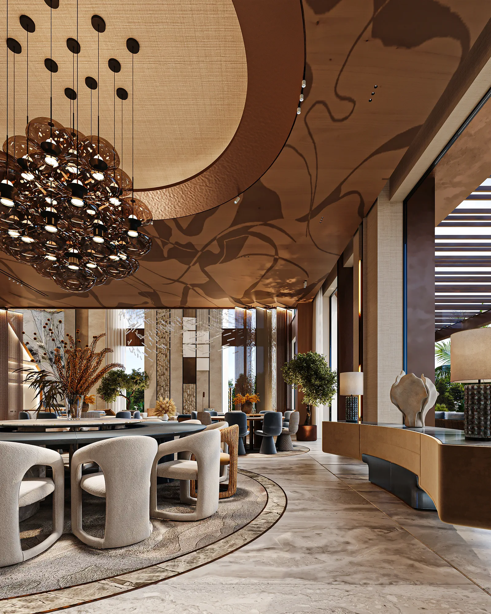Jubailah Residences: interior design, Riyadh, KSA