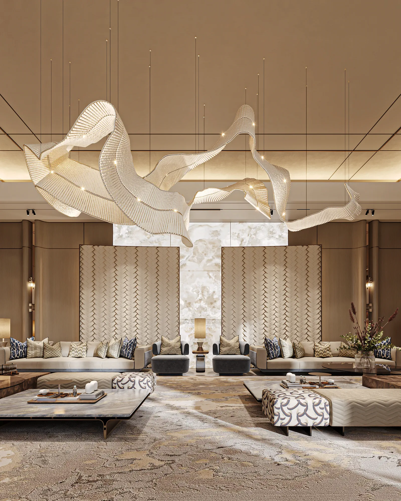 Strata Residences: interior design, Dubai, UAE