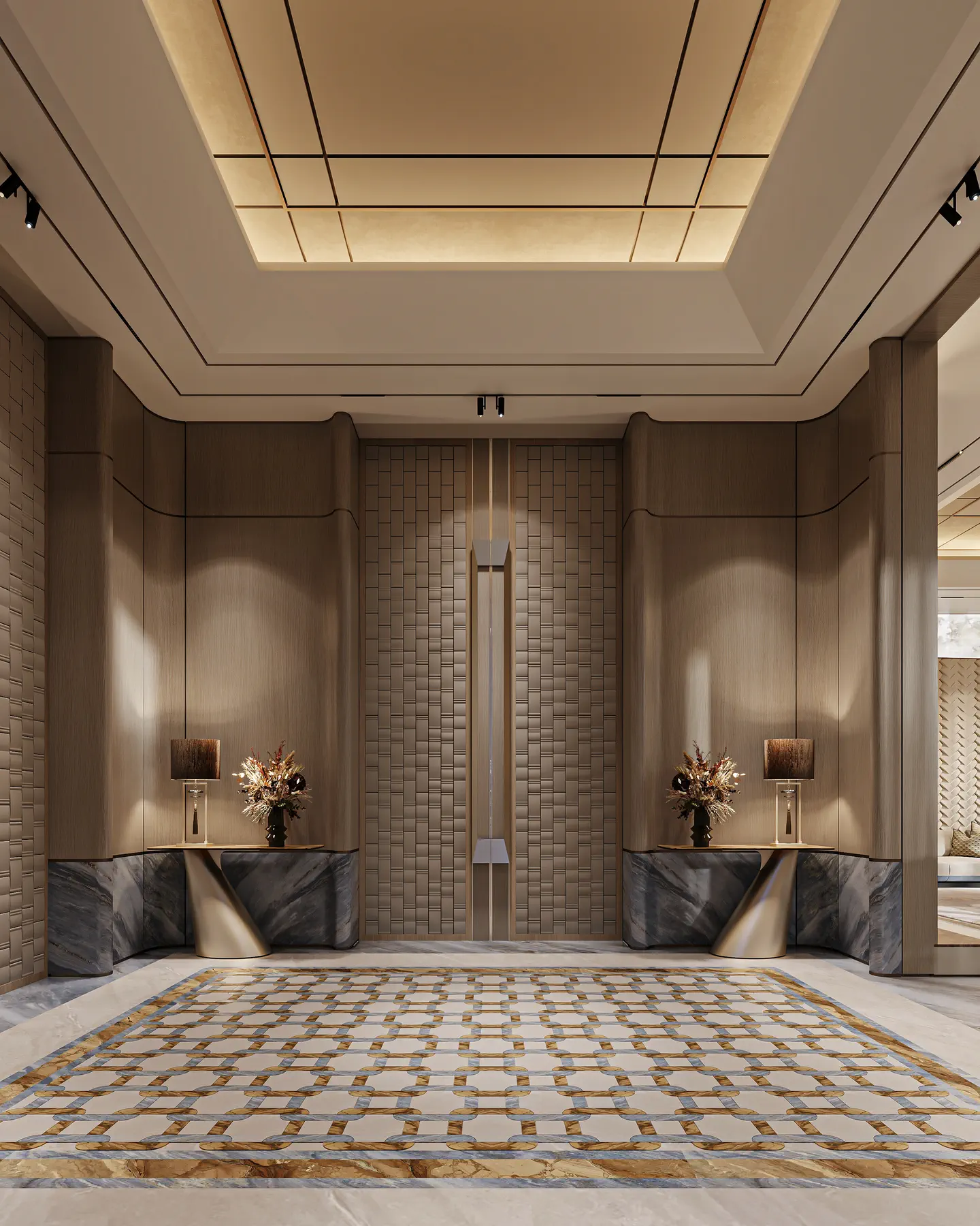 Strata Residences: Entrance & Foyer