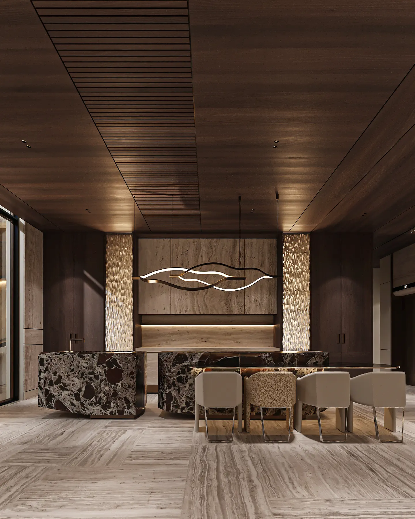 Qairawan Residences: Dining Area