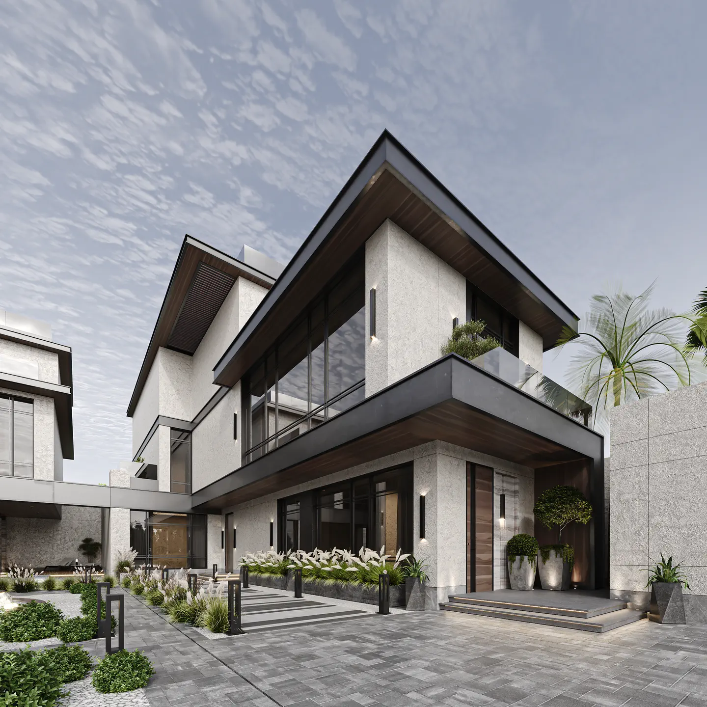 Malqa Residences: Facades, view 2 of 4