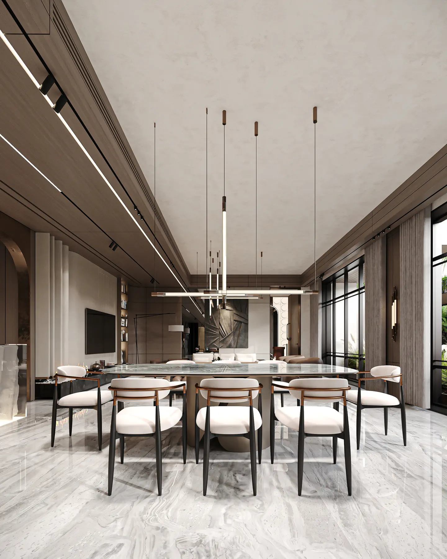 Al Rihab Residence: Dining Area