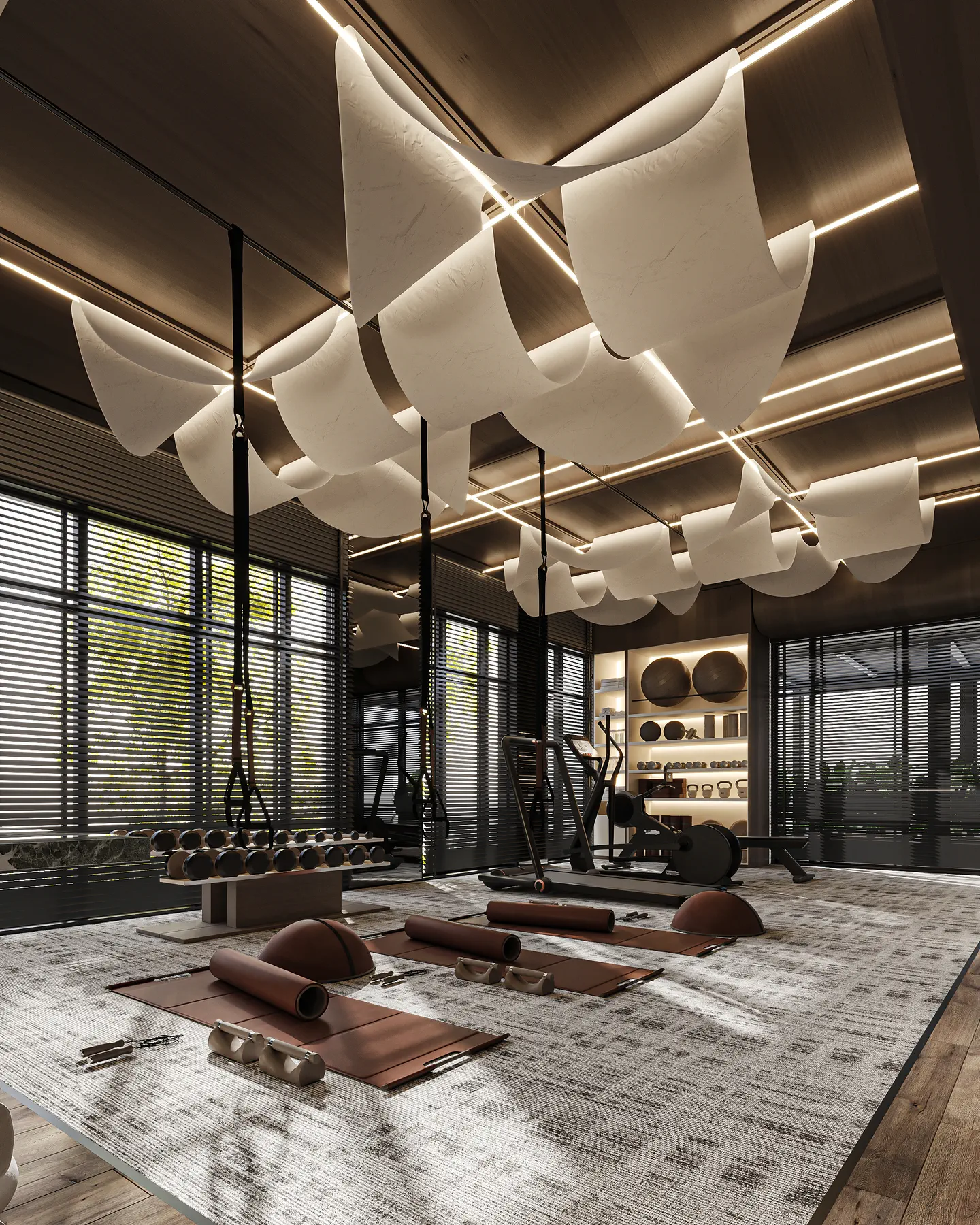 Al Rihab Residence: Home Gym