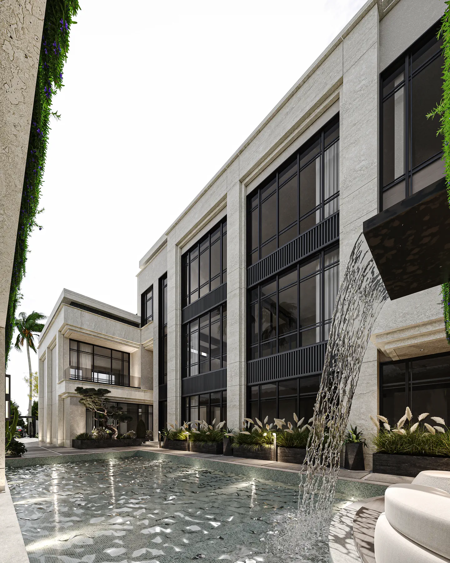 Al Rihab Villa: Courtyard, view 1 of 2