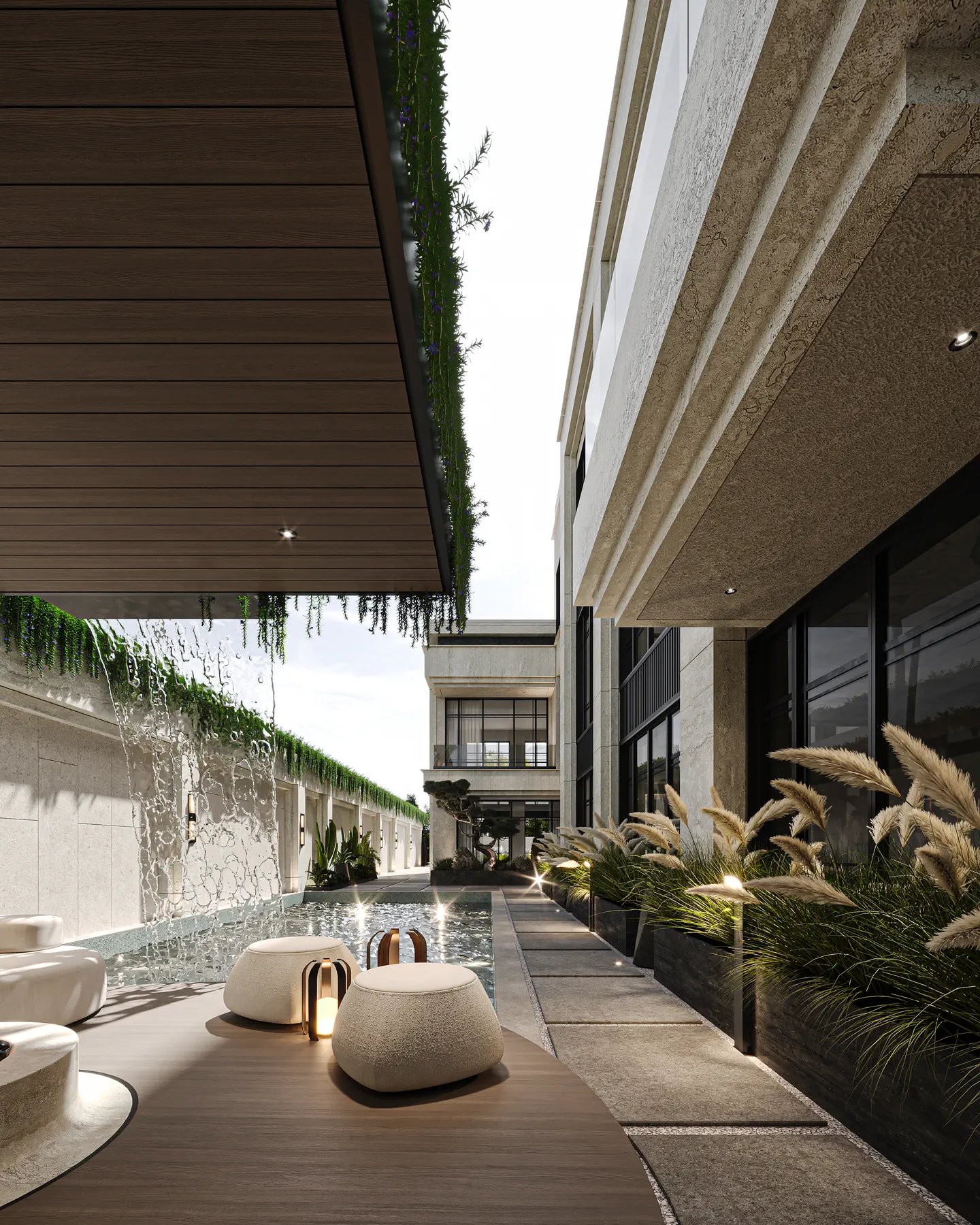 Al Rihab Villa: Courtyard, view 2 of 2