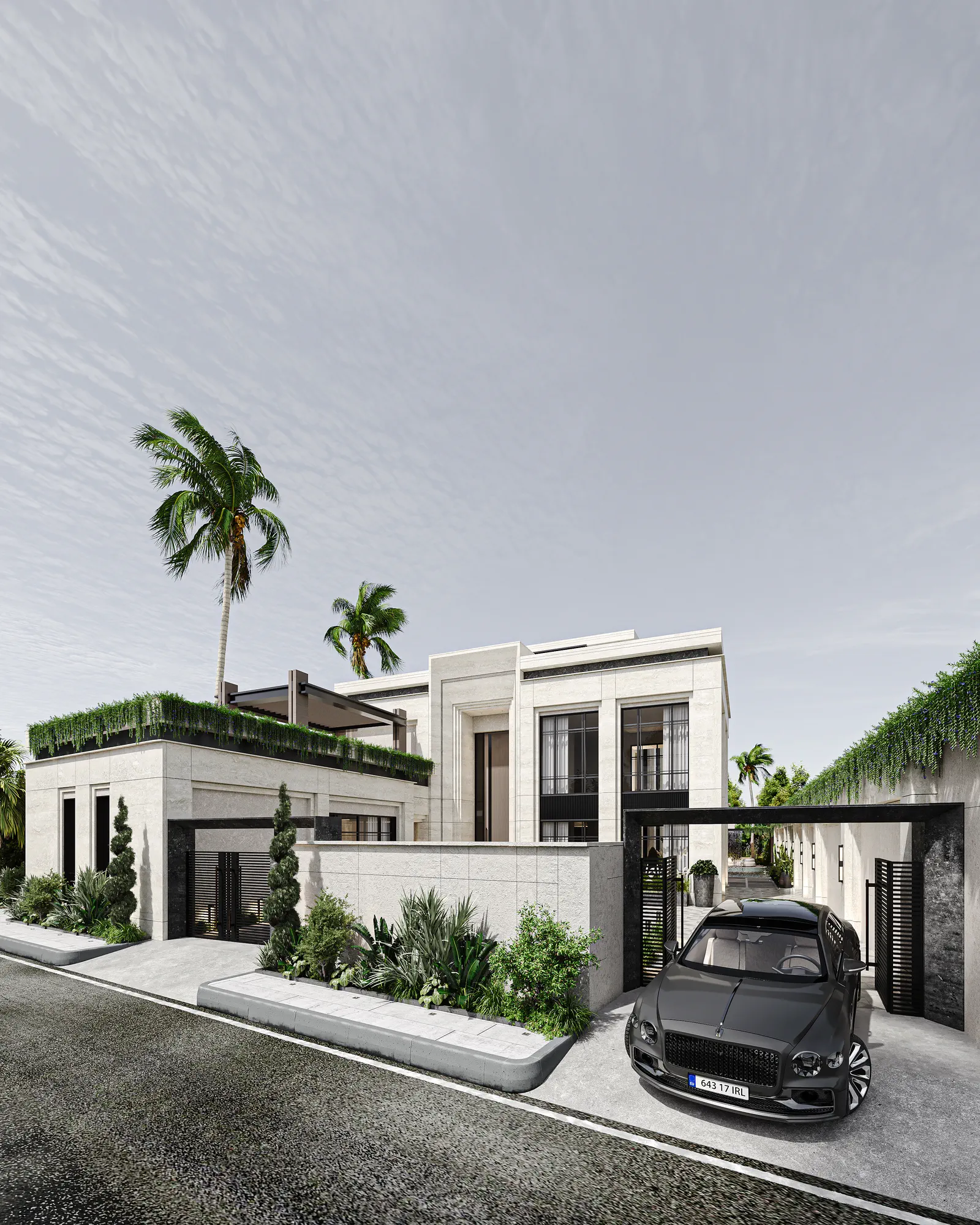 Al Rihab Villa: architecture, Riyadh, KSA