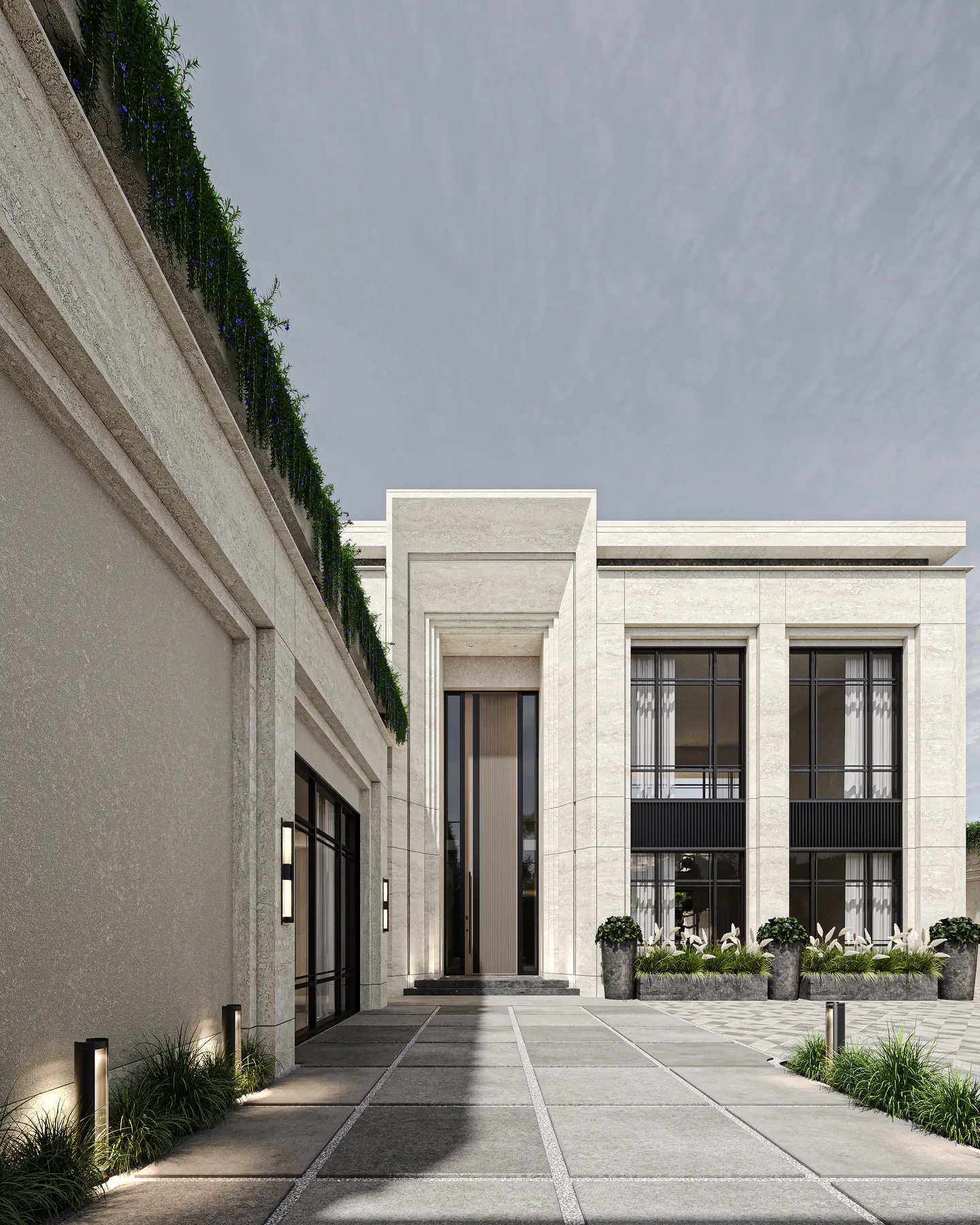 Al Rihab Villa: Main Entrance