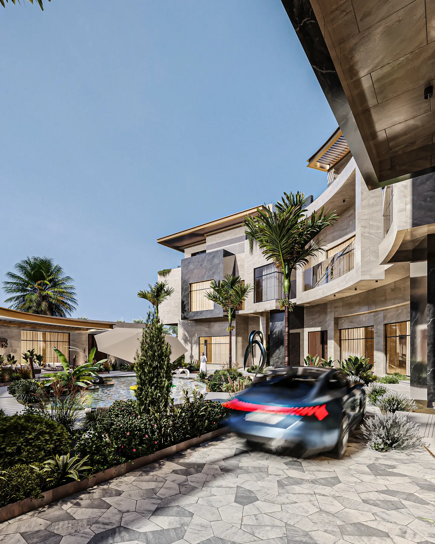 Irqah Residence: Arrival Court