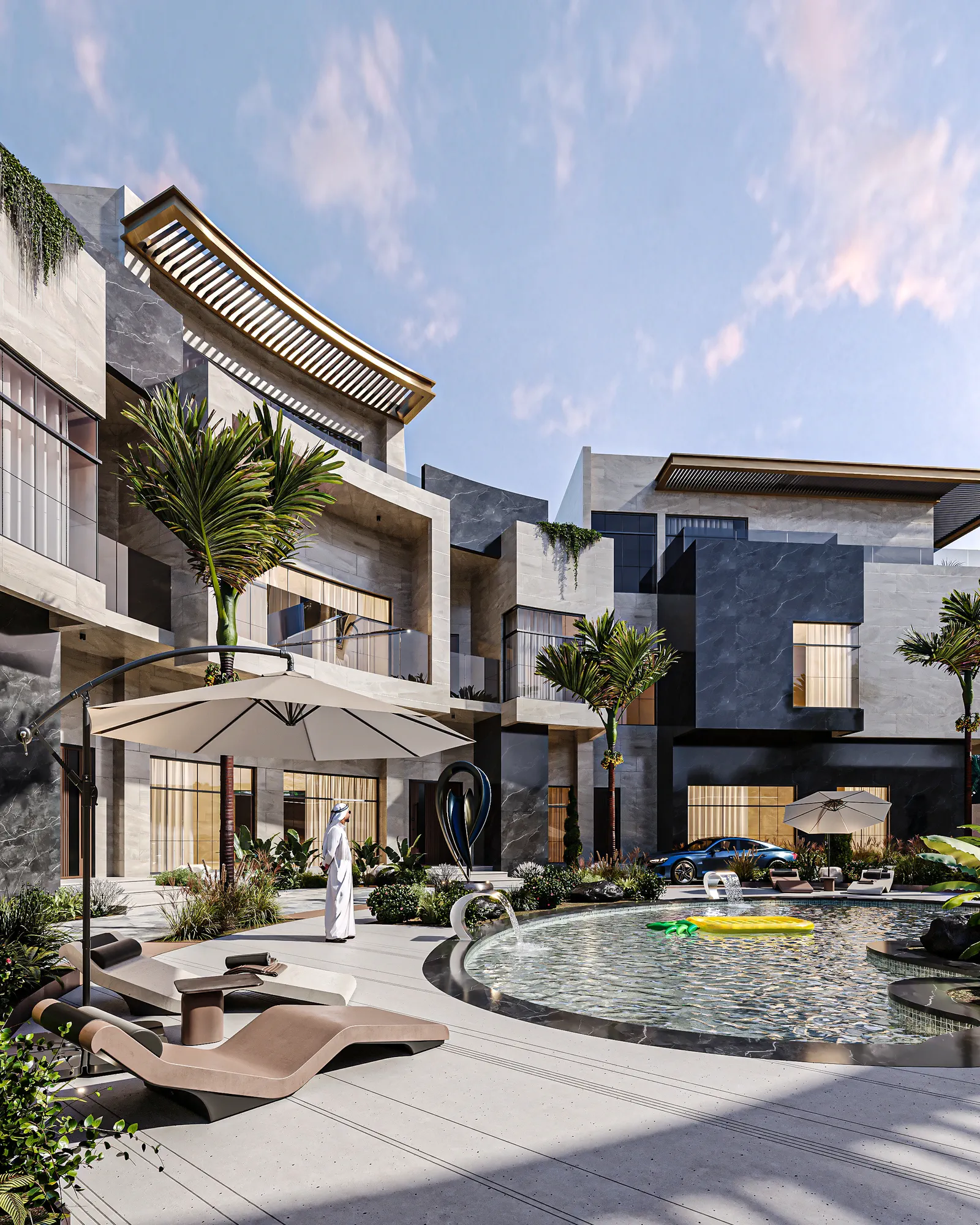 Irqah Residence: architecture, Irqah, Riyadh
