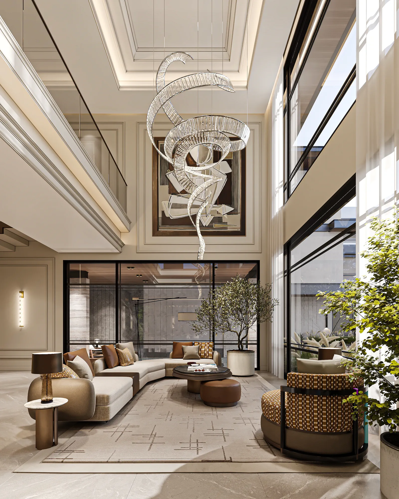 Malqa Residences: interior design, Al Malqa, Riyadh