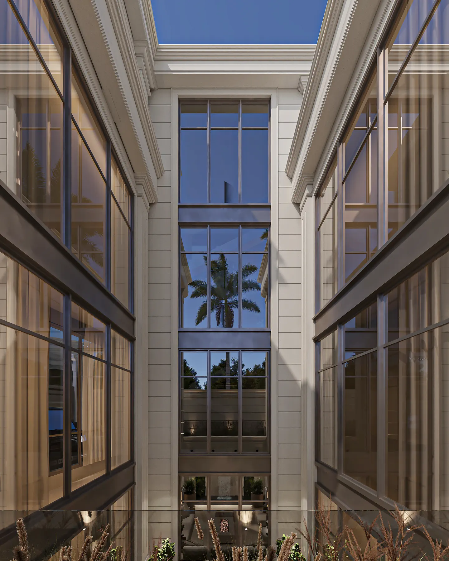 Rashid Residences: Courtyard, view 2 of 2