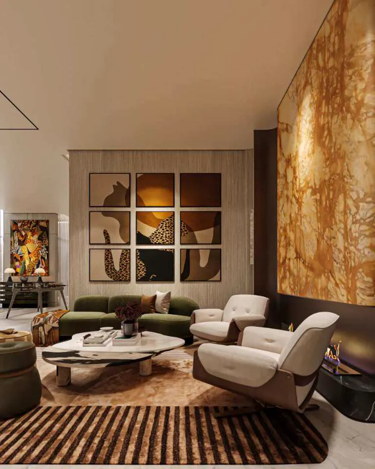 Al Narjis Villa: interior design, An Narjis, Riyadh
