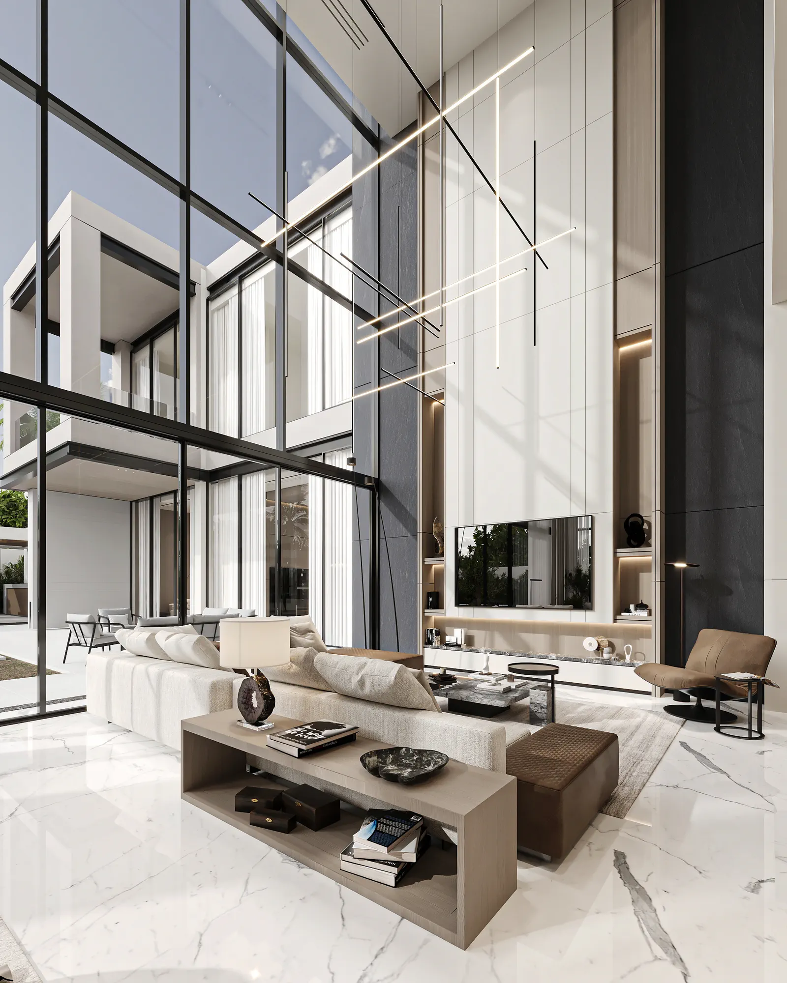 Dubai Hills Villa: interior design, Dubai Hills, UAE