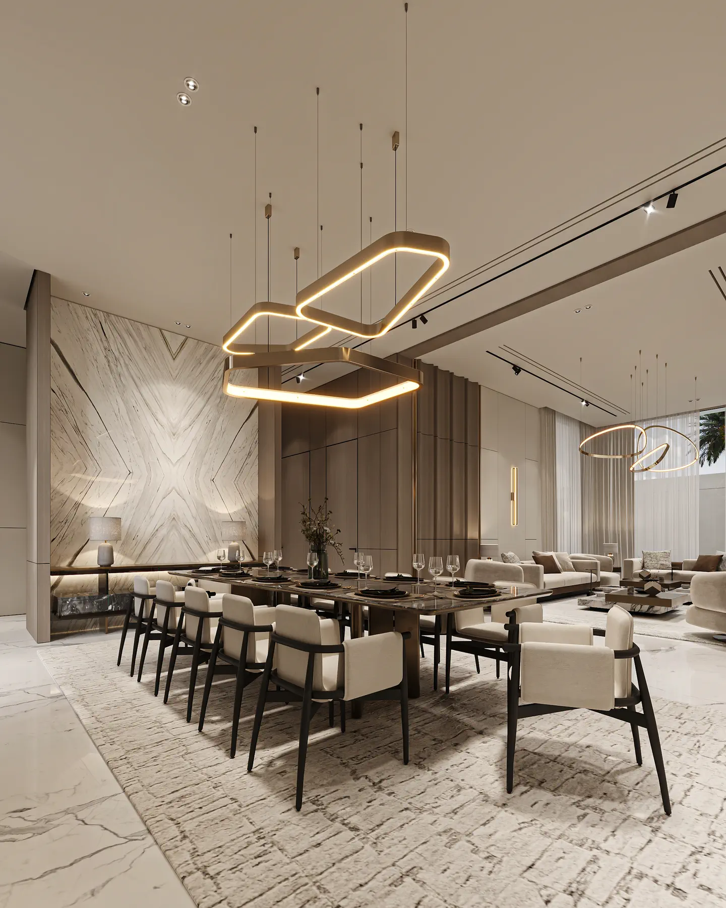 Dubai Hills Villa: Dining Area