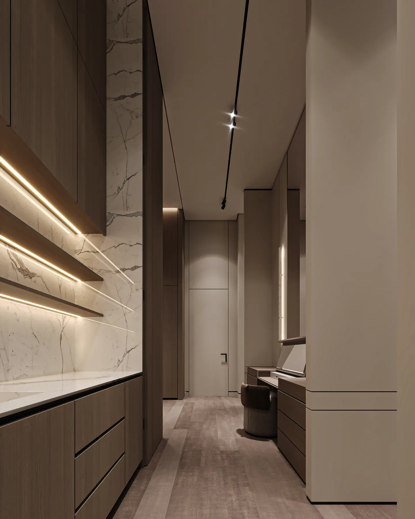Dubai Hills Villa: Dressing Area