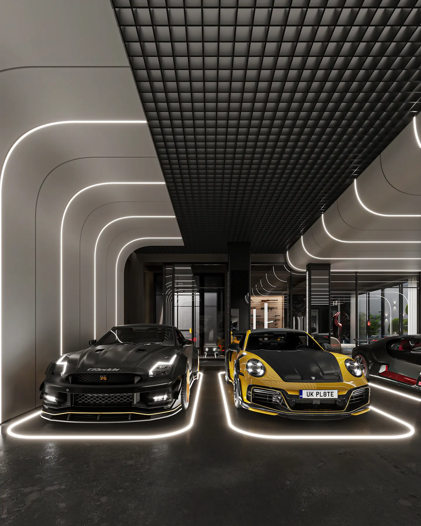 Al-Kthiri Residence: Car Gallery
