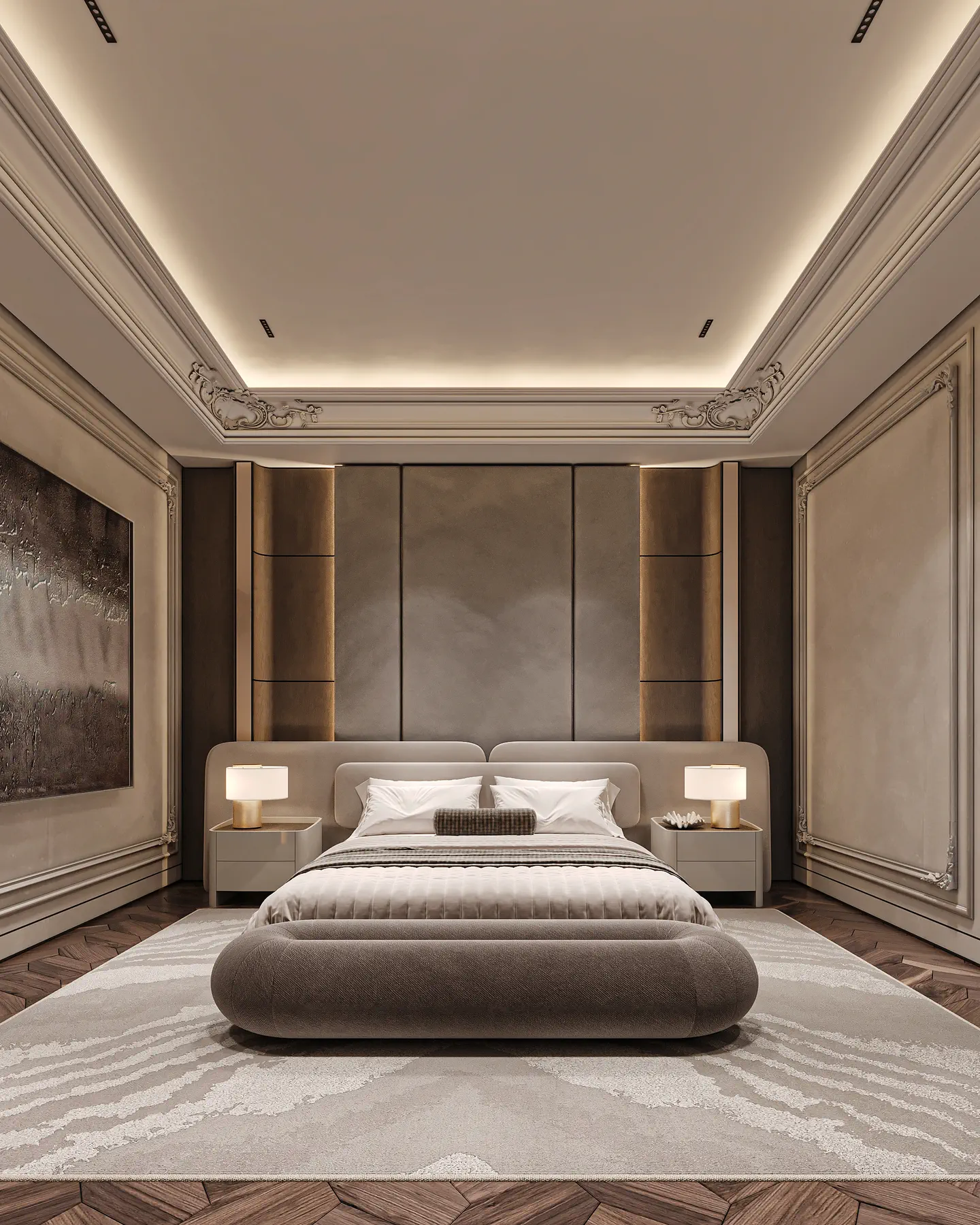 Al-Kthiri Residence: Master Bedroom, view 1 of 2