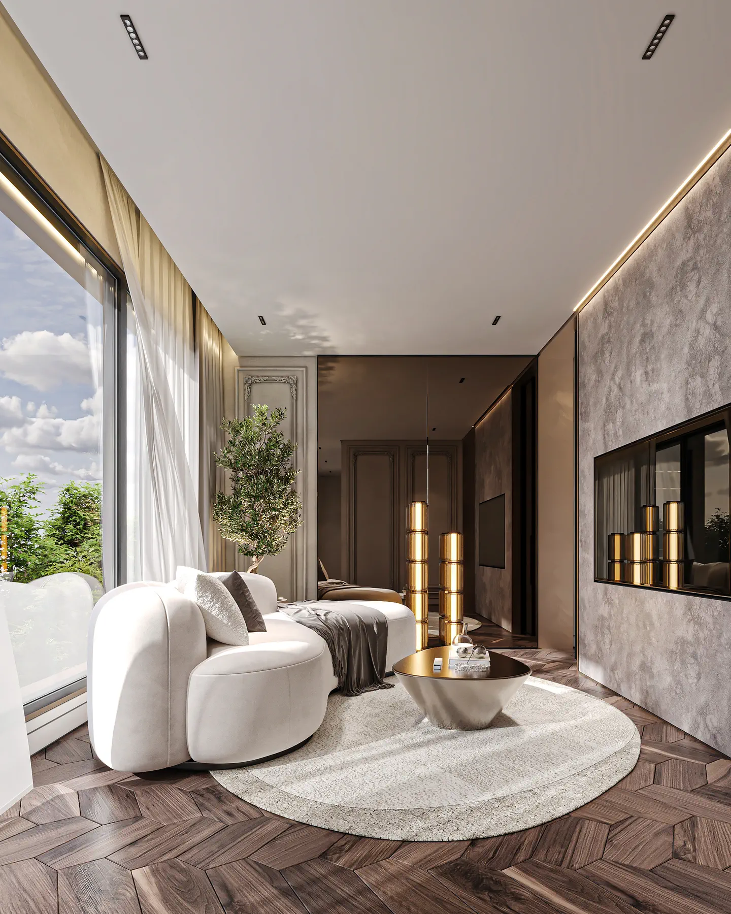 Al-Kthiri Residence: Master Bedroom, view 2 of 2