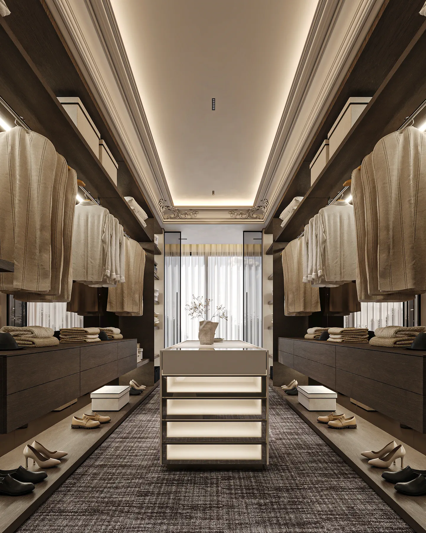 Al-Kthiri Residence: Walk-in Closet