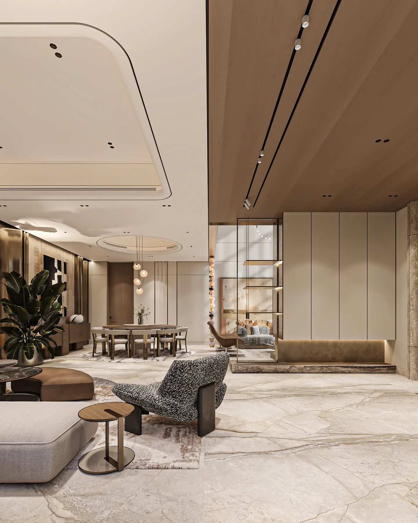 Nawaf Residence: Living Room, view 2 of 2