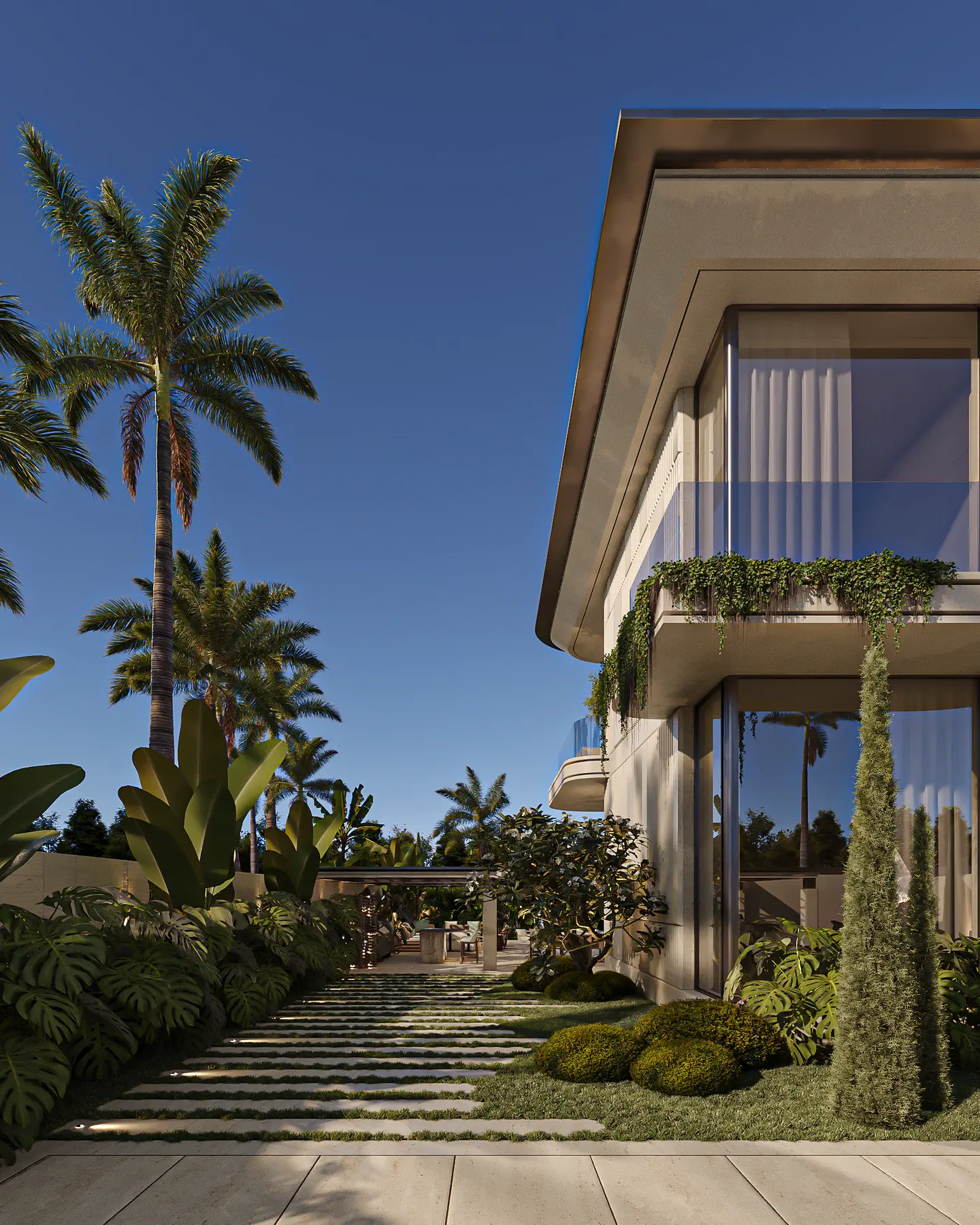 Mouj Residence: Landscape