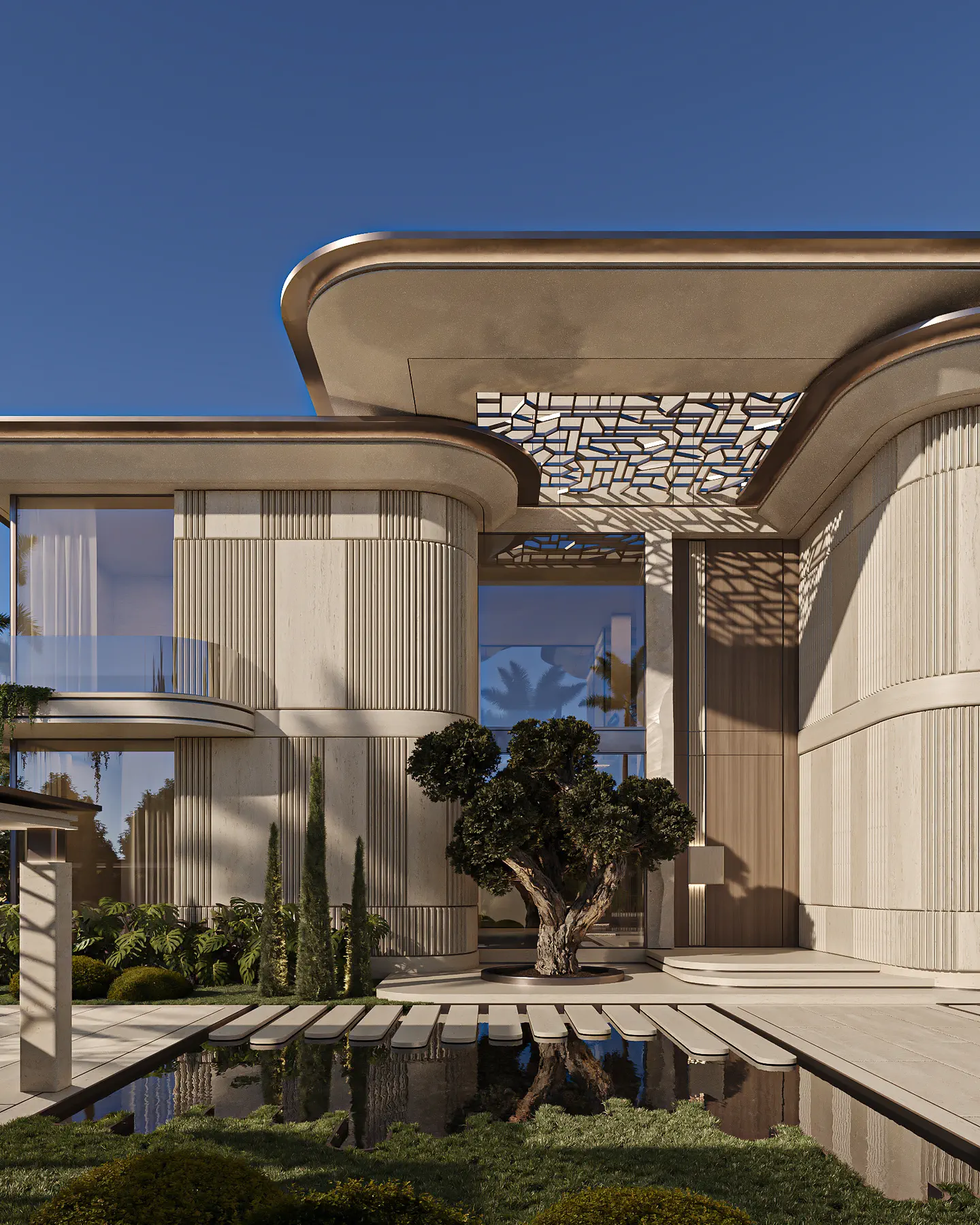 Mouj Residence: Main Entrance