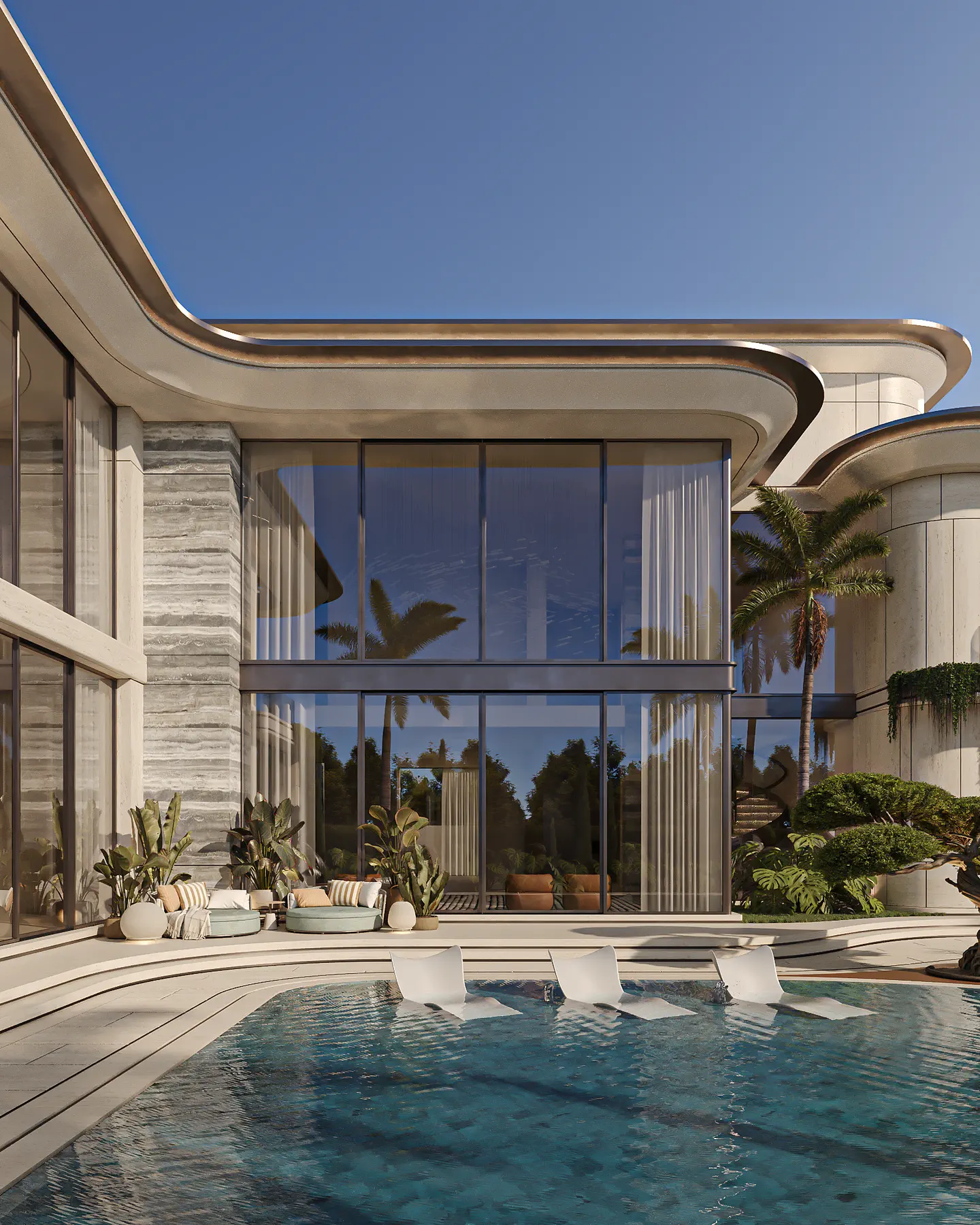 Mouj Residence: Pool Area, view 1 of 3