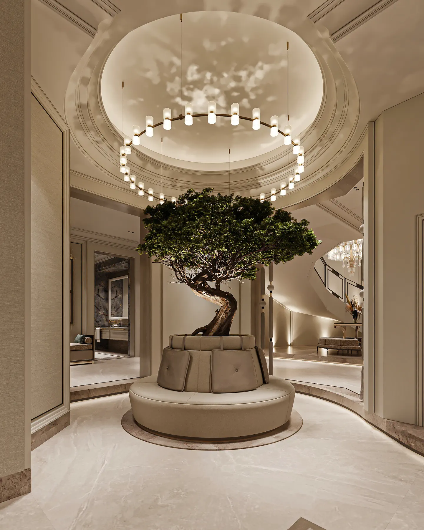 Al-Muroj Villa: Entrance & Foyer, view 2 of 2