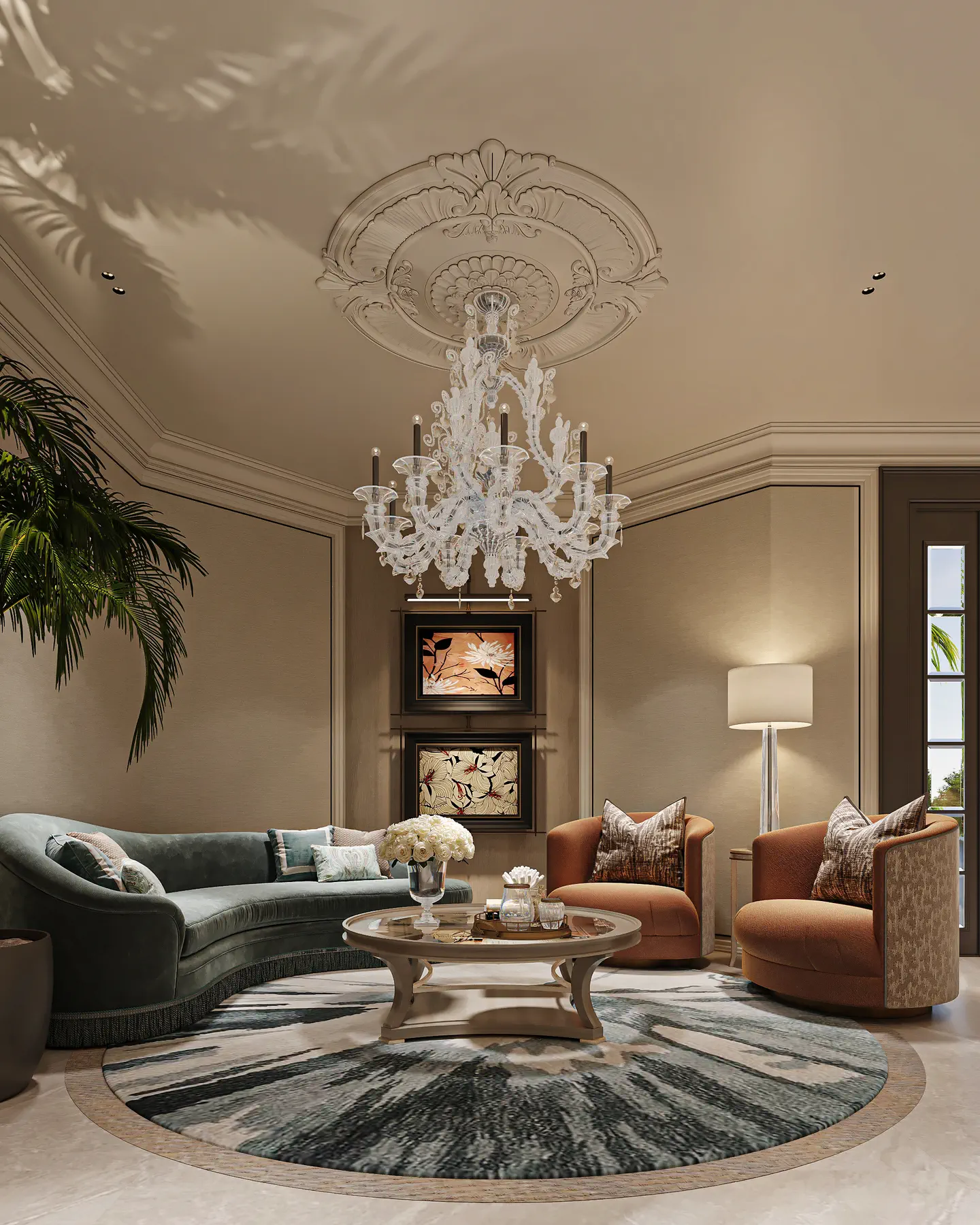 Al-Muroj Villa: Formal Sitting Room, view 2 of 3