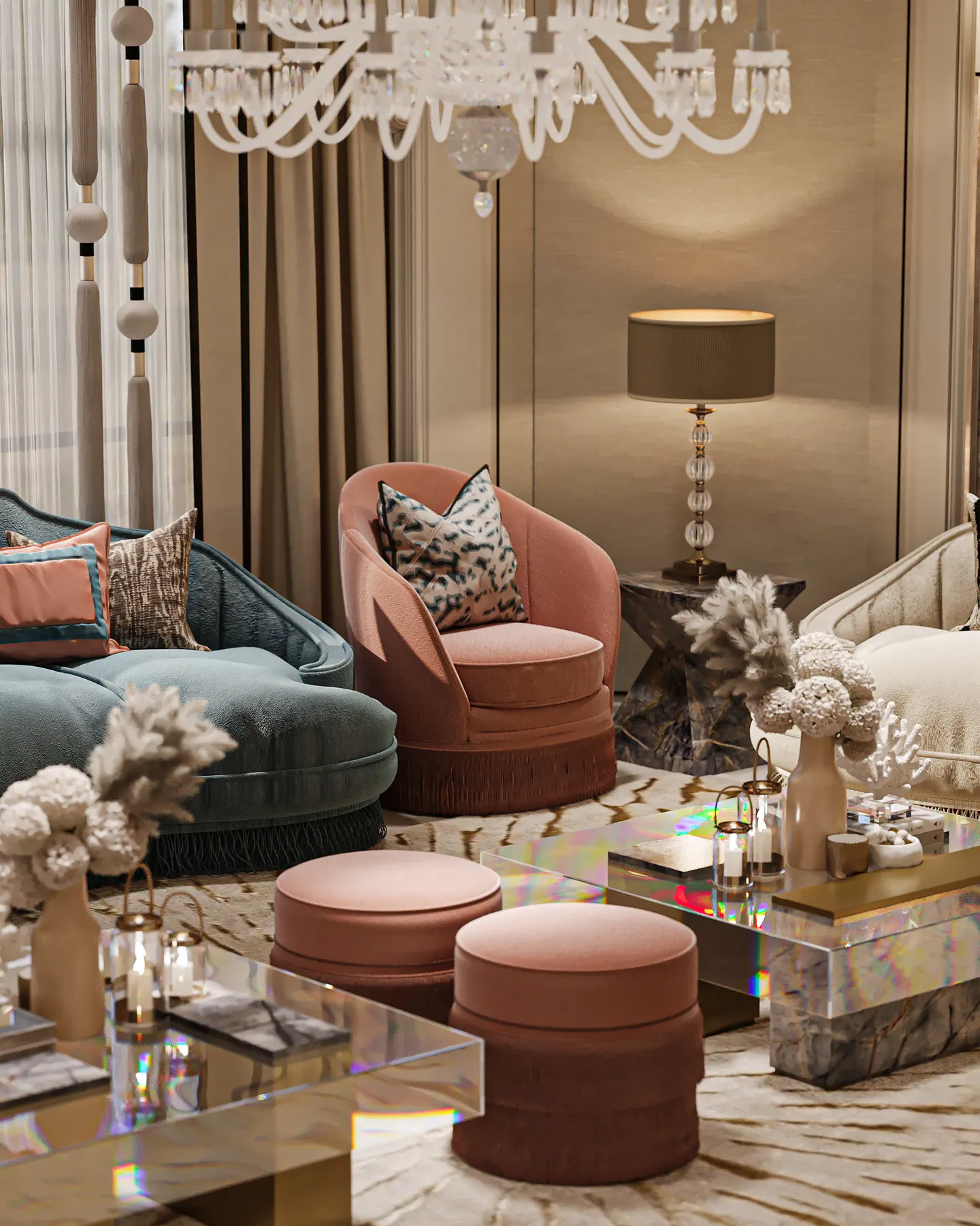 Al-Muroj Villa: Formal Sitting Room, view 3 of 3