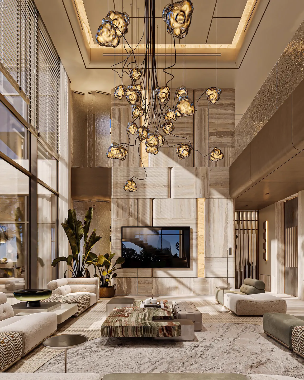 The Hittin Villa: Living Room, view 2 of 4
