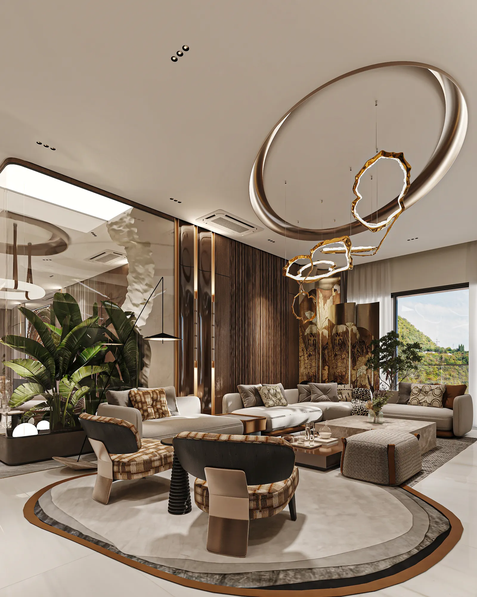 India Residence: interior design, India