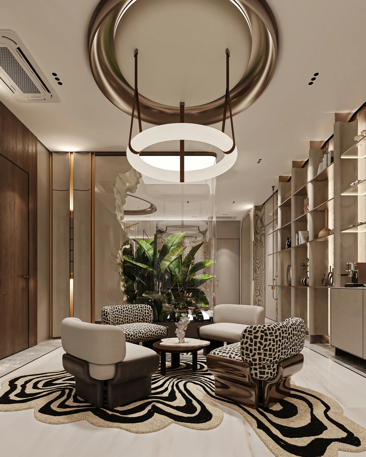 India Residence: Sitting Room, view 1 of 3