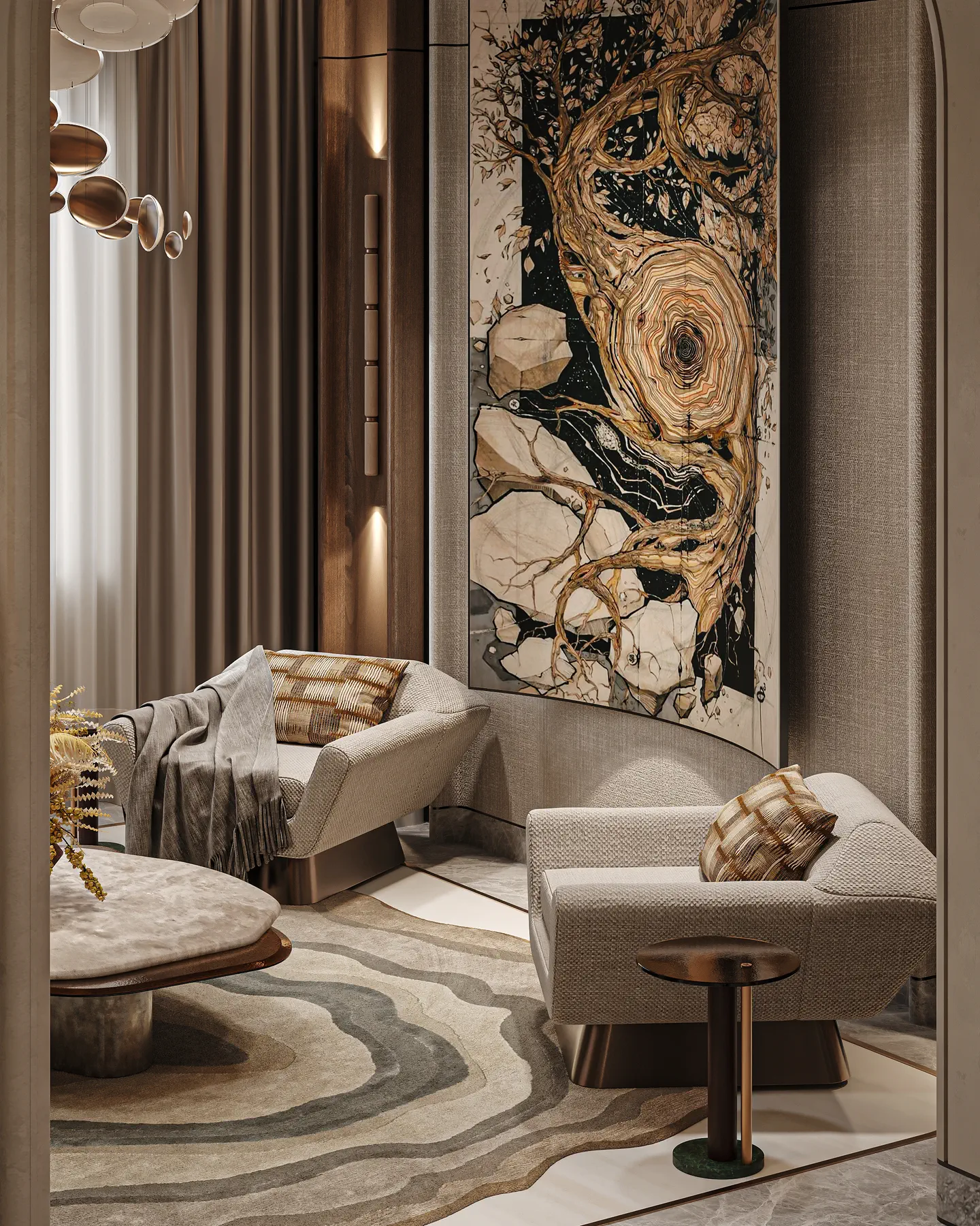 India Residence: Sitting Room, view 3 of 3