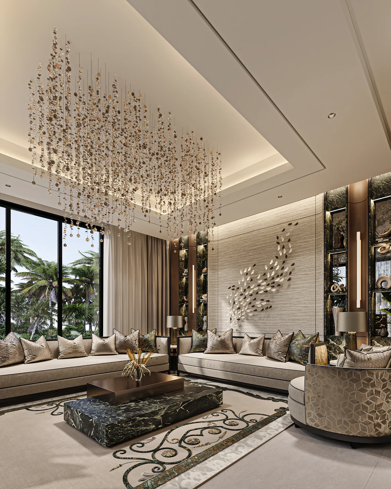 Riyadh Living Spaces: interior design, Riyadh, KSA