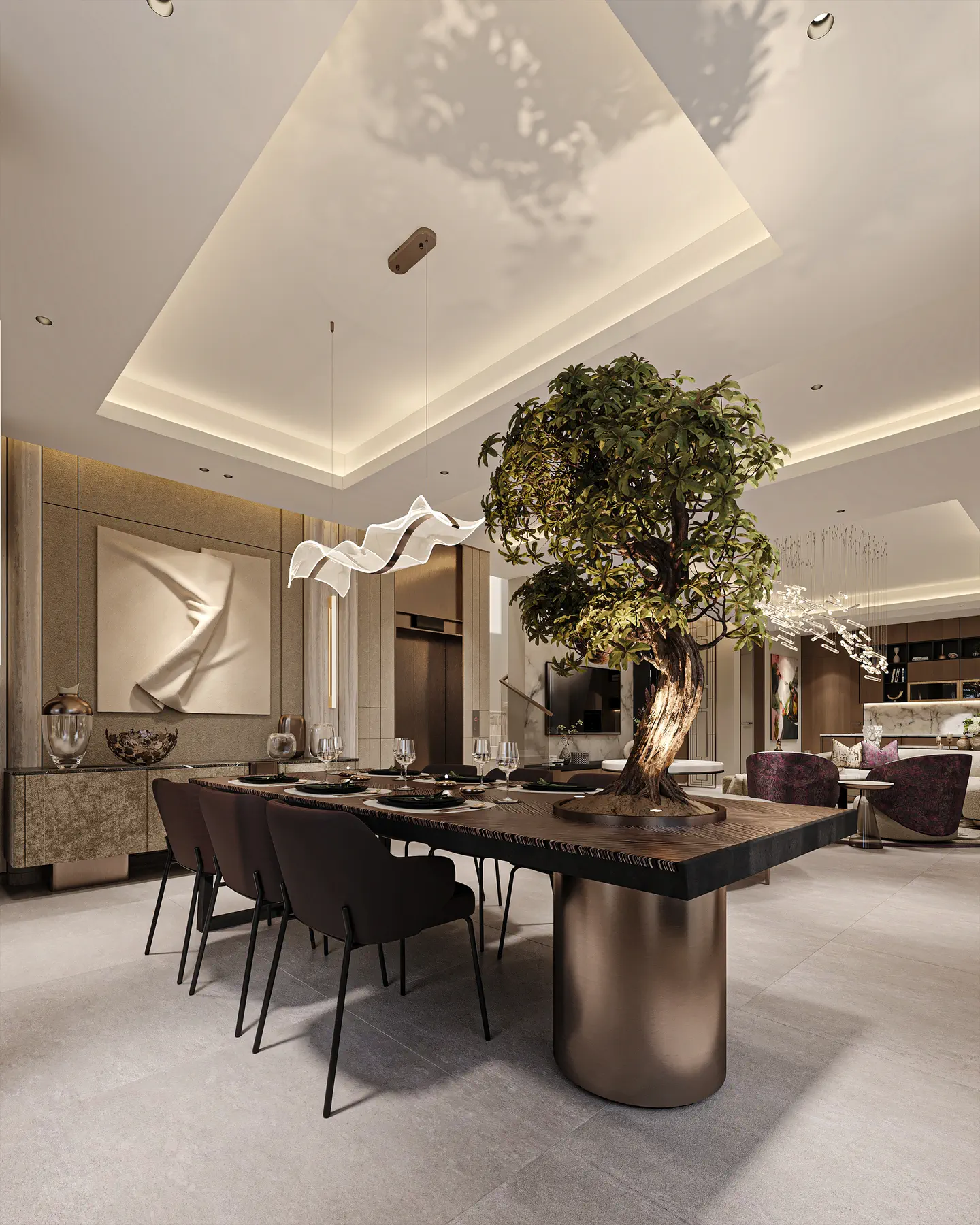 Riyadh Living Spaces: Dining Area