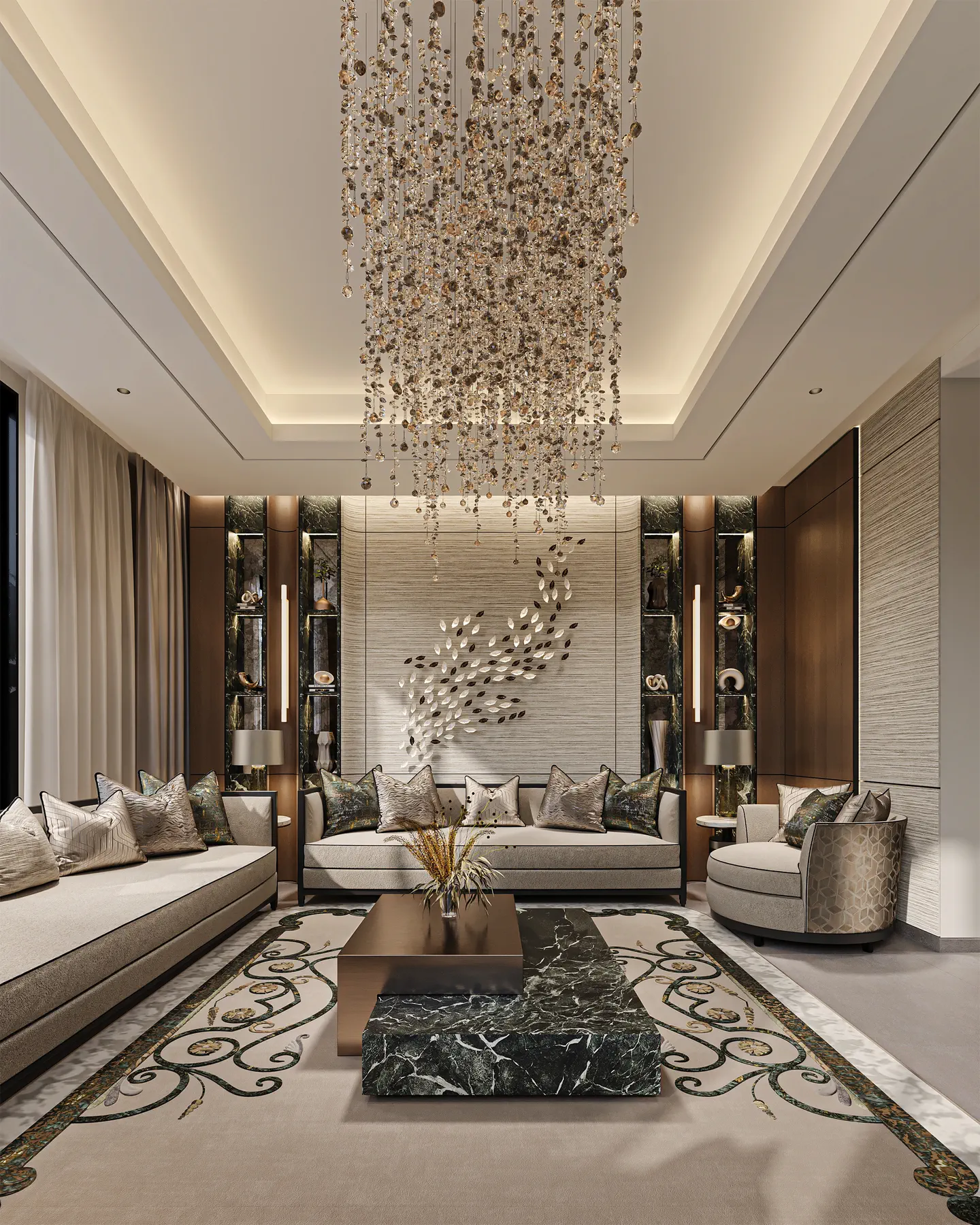 Riyadh Living Spaces: Living Room, view 1 of 3