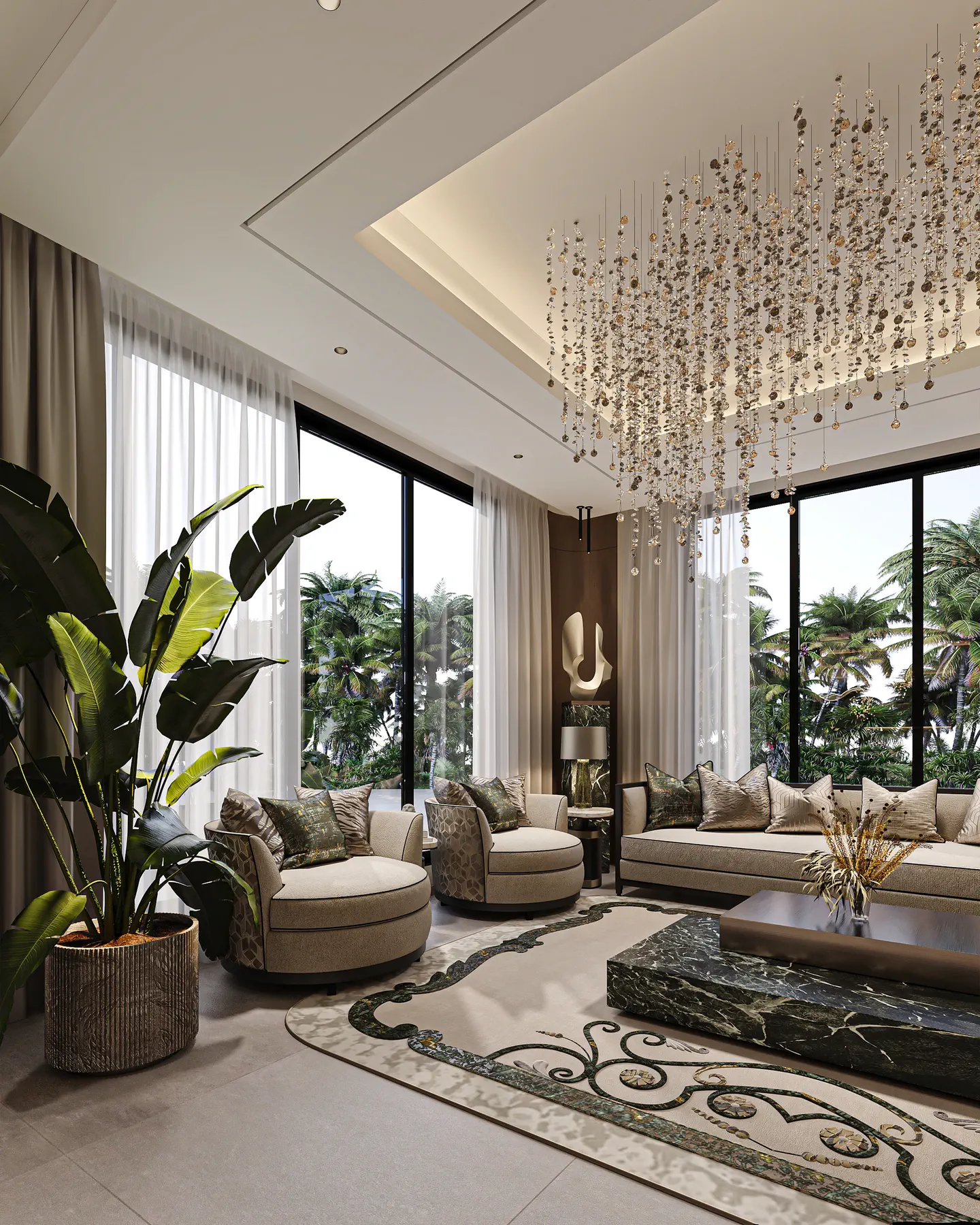 Riyadh Living Spaces: Living Room, view 2 of 3