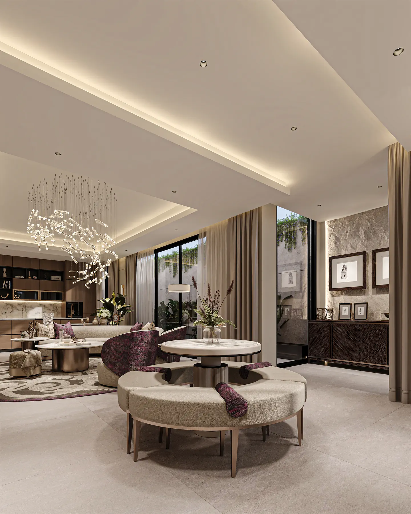 Riyadh Living Spaces: Sitting Area, view 1 of 3