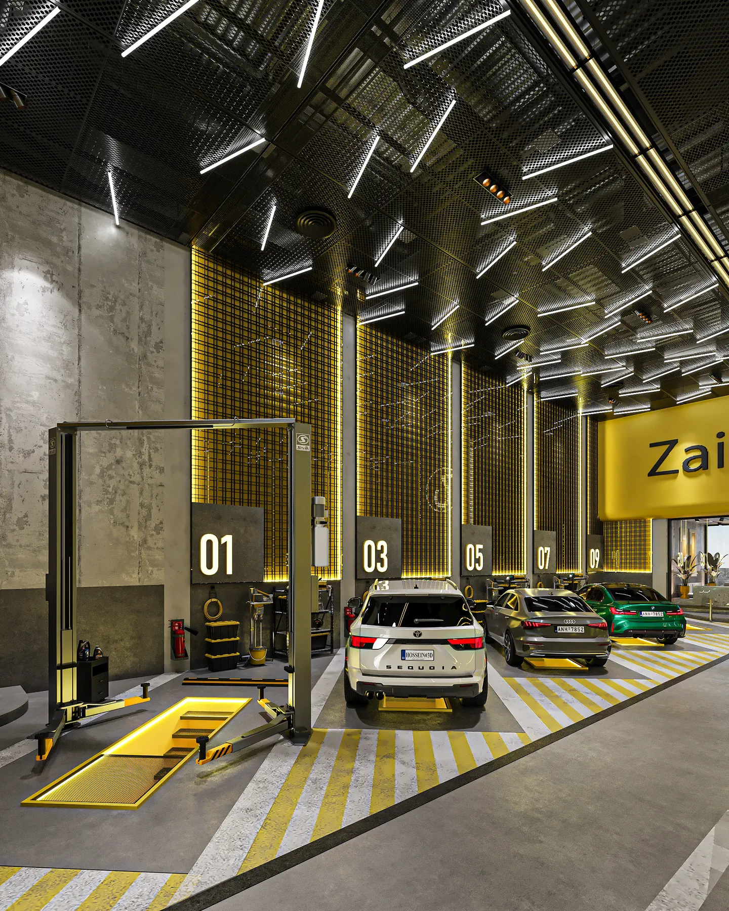 Zaiti Car Services: Service Hall, view 2 of 4