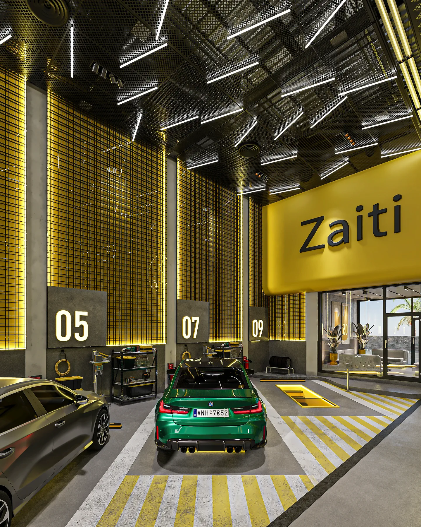 Zaiti Car Services: Service Hall, view 3 of 4