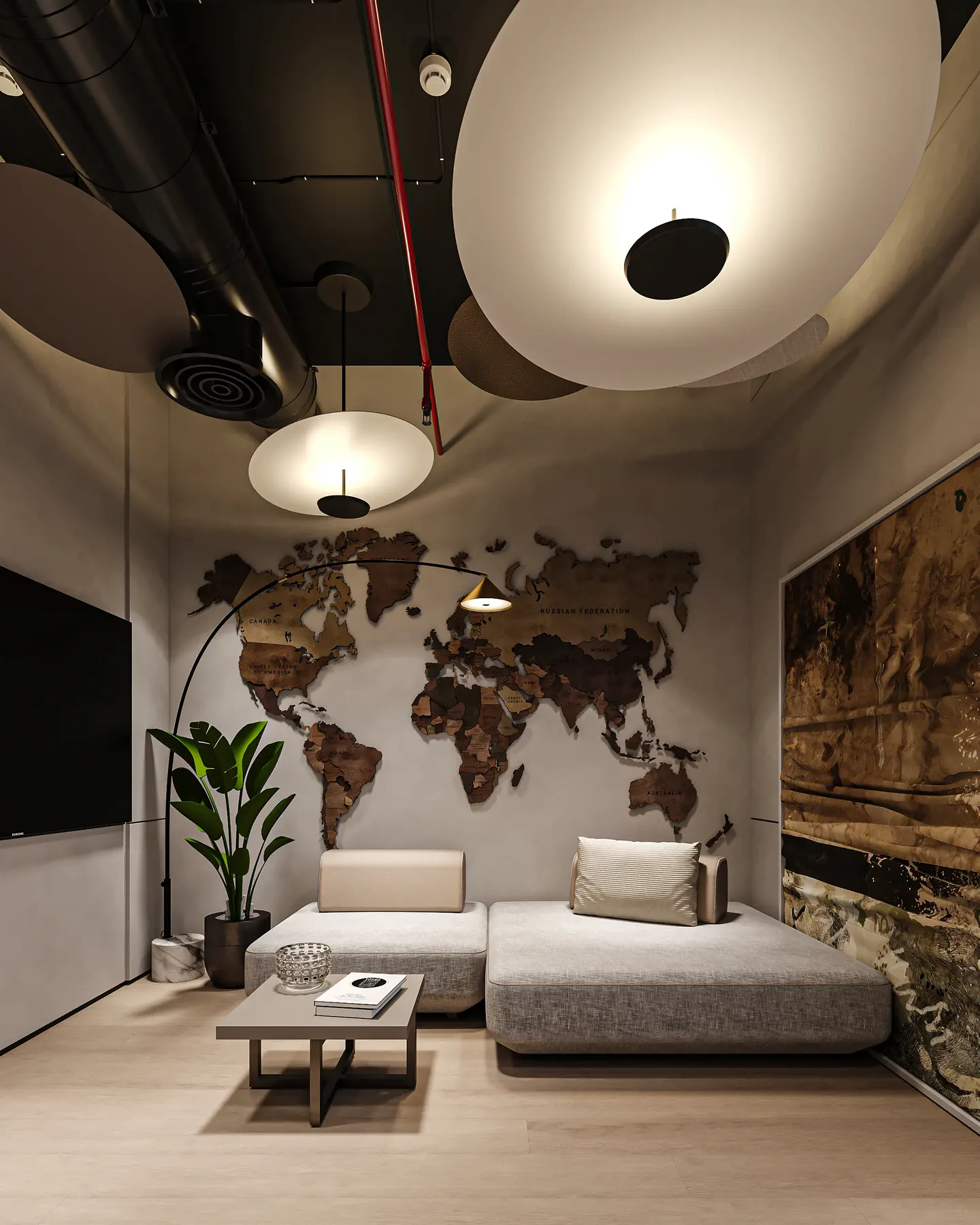Sheikh Zayed Office: Executive Office, view 2 of 2