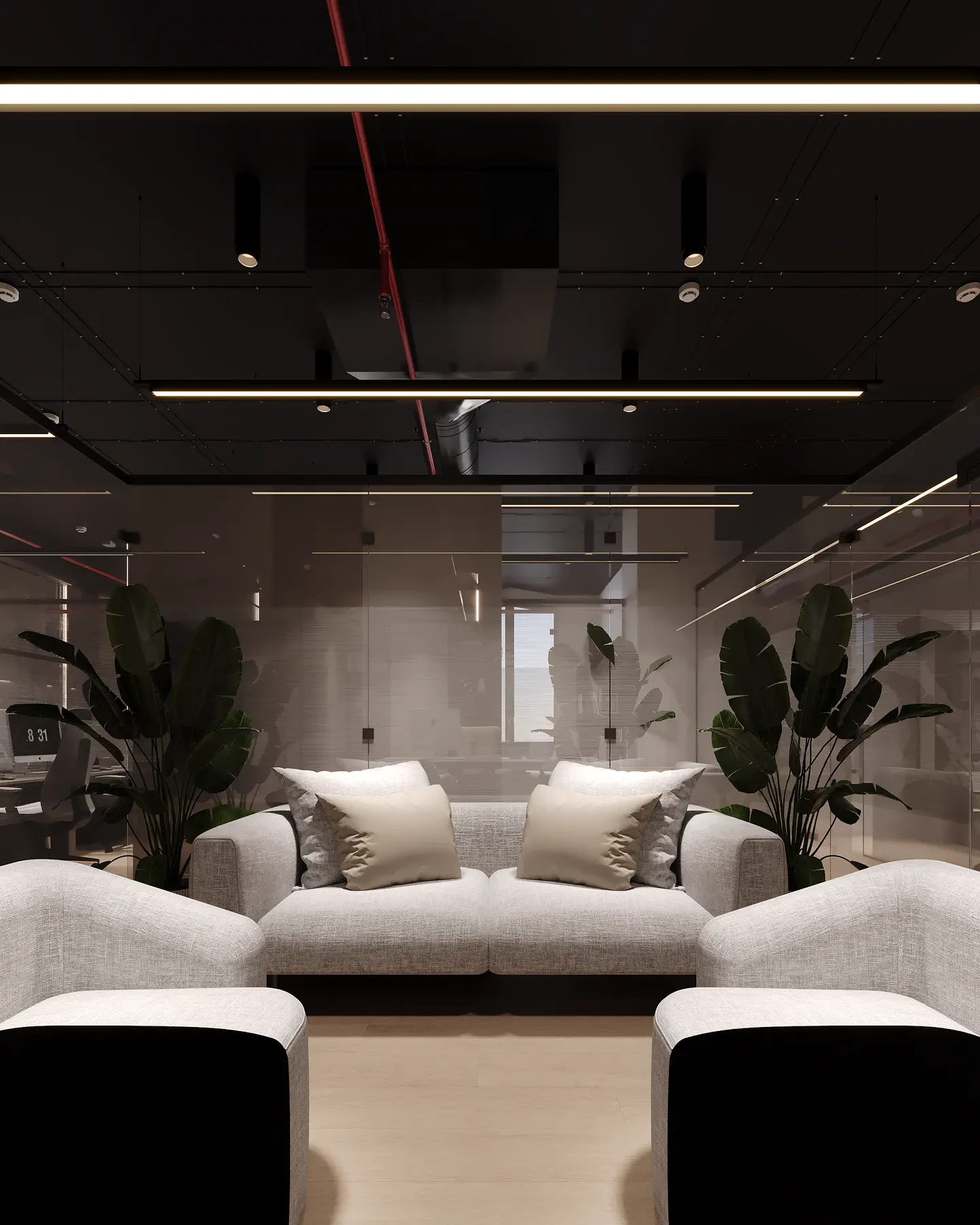 Sheikh Zayed Office: Lounge