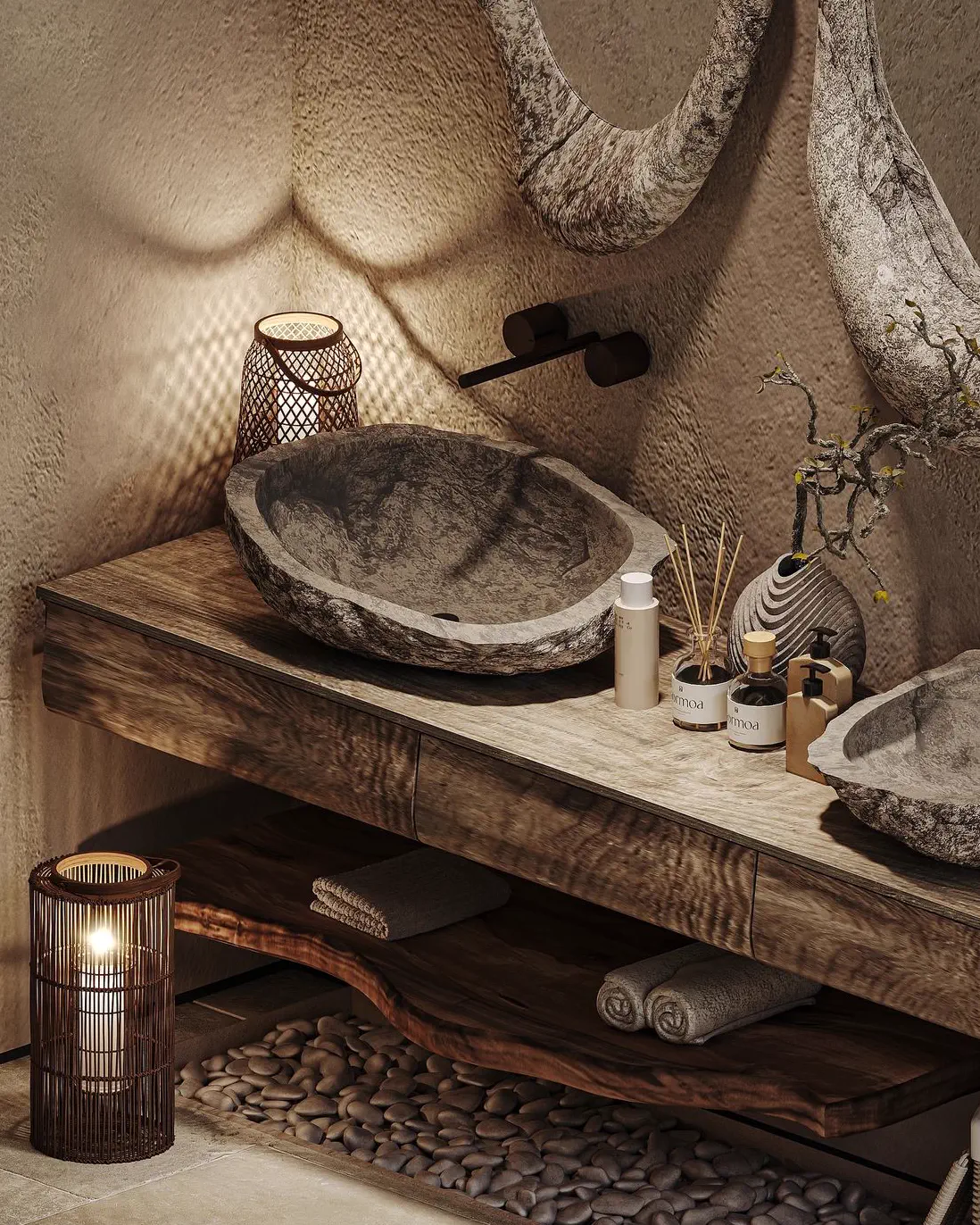 Philippines Suite: Guest Bathroom, view 3 of 4